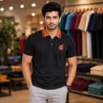 Premium Polo T-shirt - Black