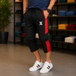 3Quarter Trouser - Red & Black